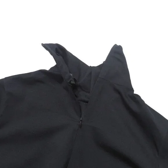 Gucci Vintage M Jersey High Neck Long Sleeve Hat Black - Picture 4 of 9